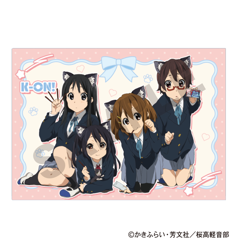 【クラックス】けいおん！ シングルクリアファイル 猫