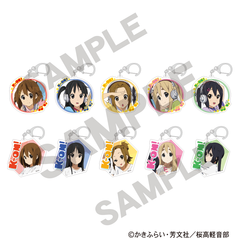 【クラックス】けいおん！ トレーディングアクリルキーホルダー 1BOX入数：10