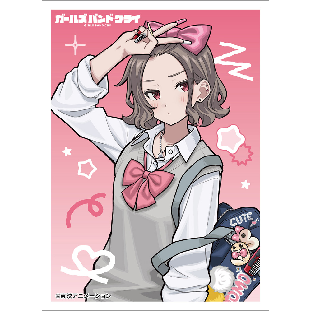 【カーテン魂】ガールズバンドクライ 描き下ろしスリーブ（海老塚智/平成ギャル）