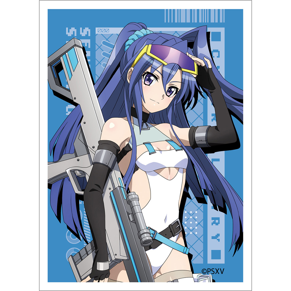 【カーテン魂】戦姫絶唱シンフォギアXV 描き下ろしスリーブ（翼/サイバーミリタリー）