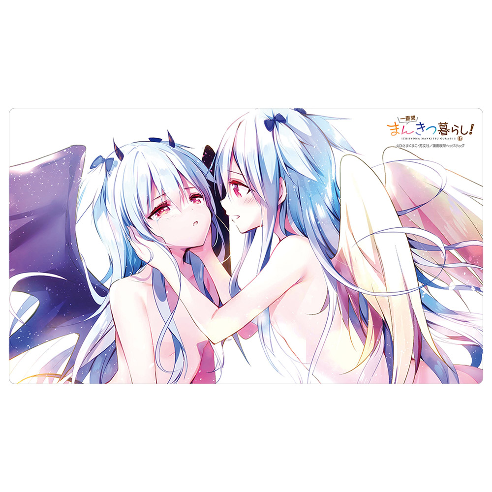 【カーテン魂】一畳間まんきつ暮らし！ ラバーマット（中埜音緒）