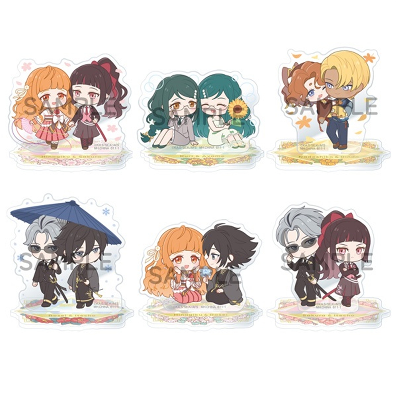 【メガハウス】アクリルスタンドバディコレ テレビアニメ『春夏秋冬代行者 春の舞』1BOX入数：6