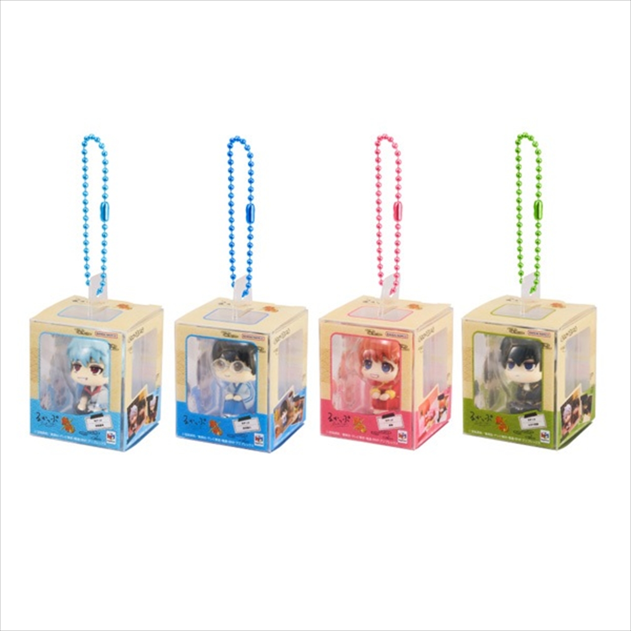 【メガハウス】るかっぷミニチュアコレクション 銀魂 1BOX入数：4