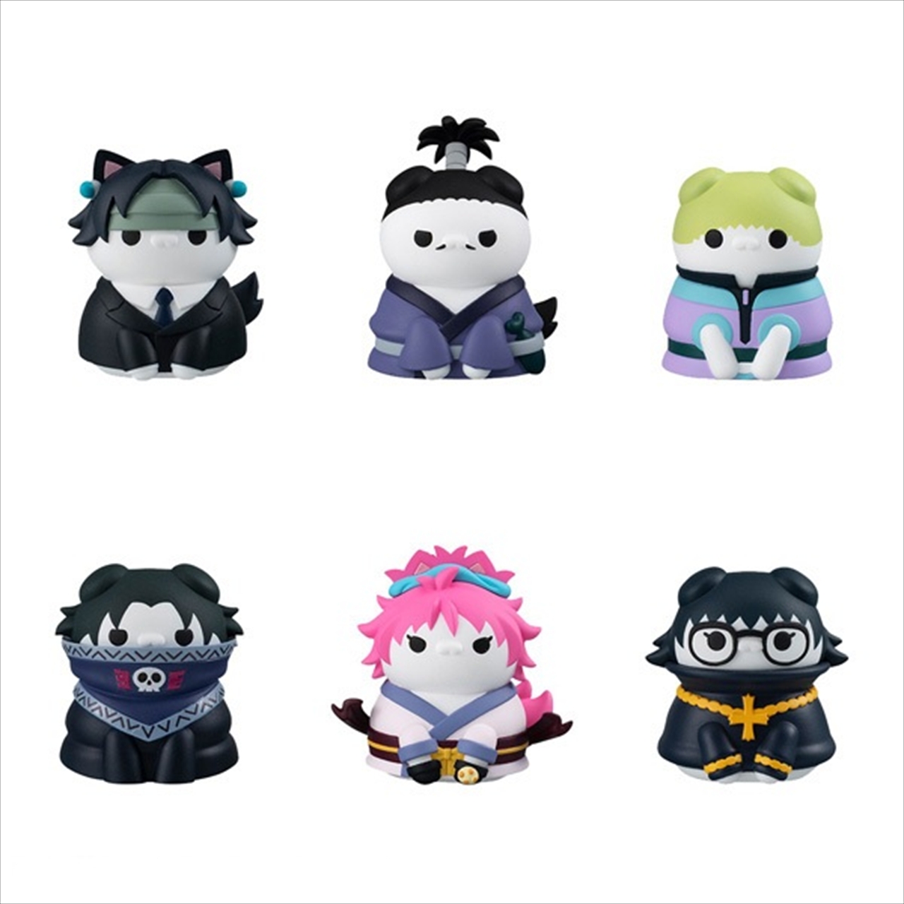 【メガハウス】MEGA CAT PROJECT HUNTER×HUNTER NYANTER×NYANTER 幻影旅団×CAT 1BOX入数：8
