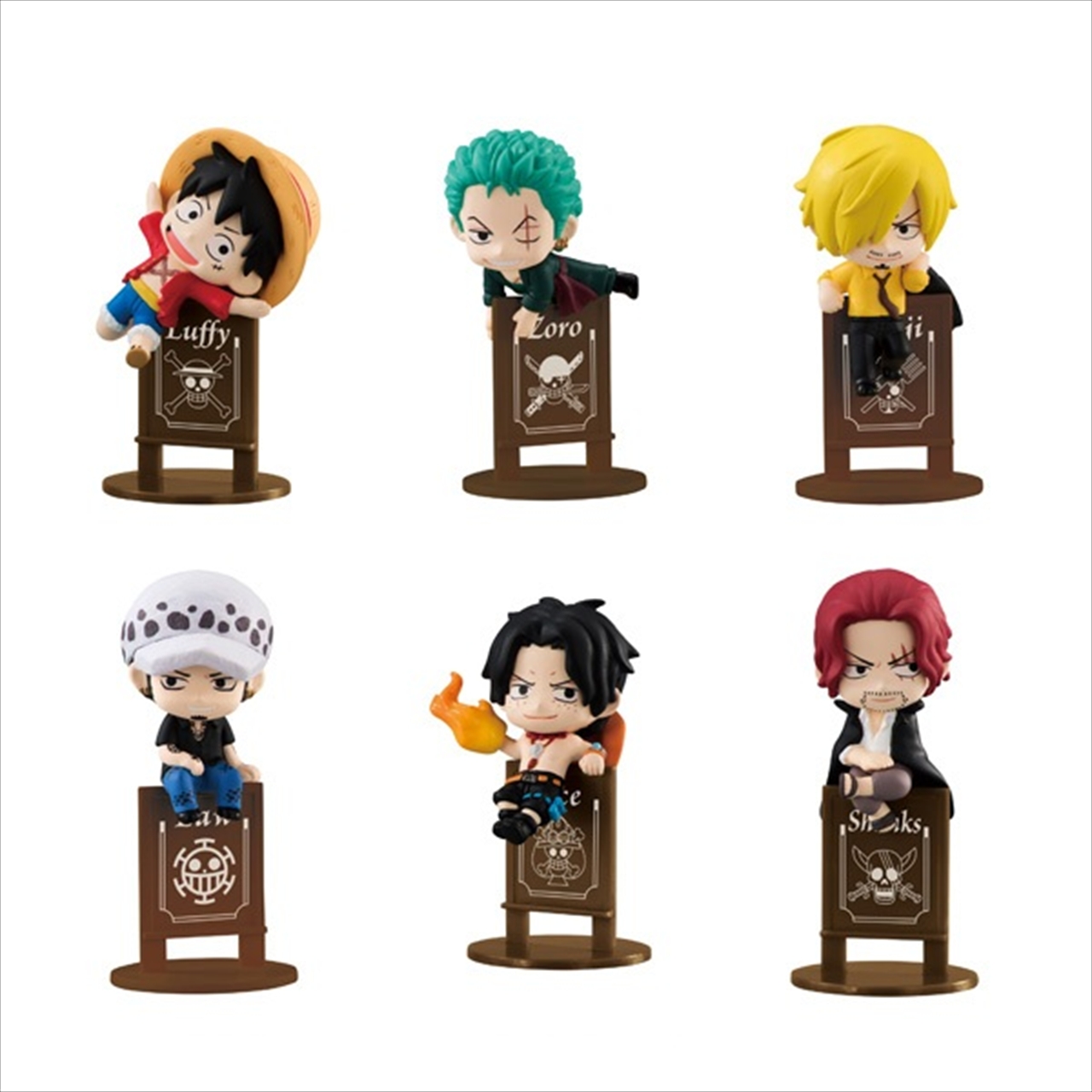 【メガハウス】お茶友シリーズ ONE PIECE 海賊たちの宴 1BOX入数：8