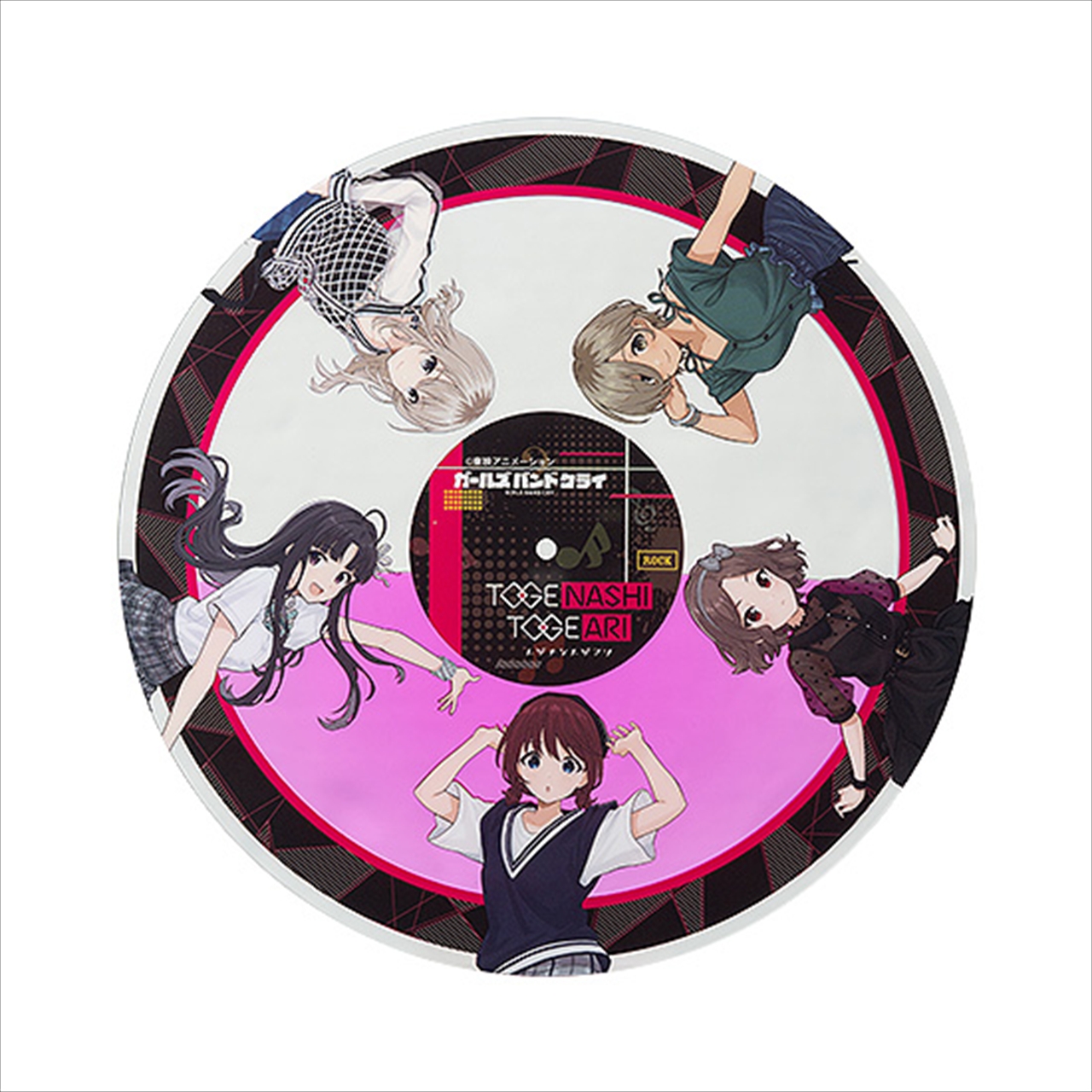 【GoodSmile Moment】GIRLS BAND CRY レコード風アクリル≪全1種≫