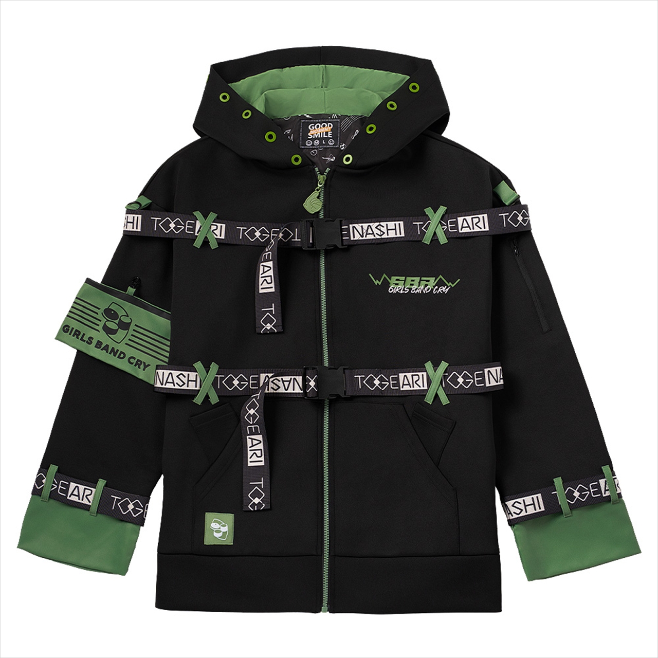 【GoodSmile Moment】GIRLS BAND CRY スウェットパーカー 安和 すばる XL