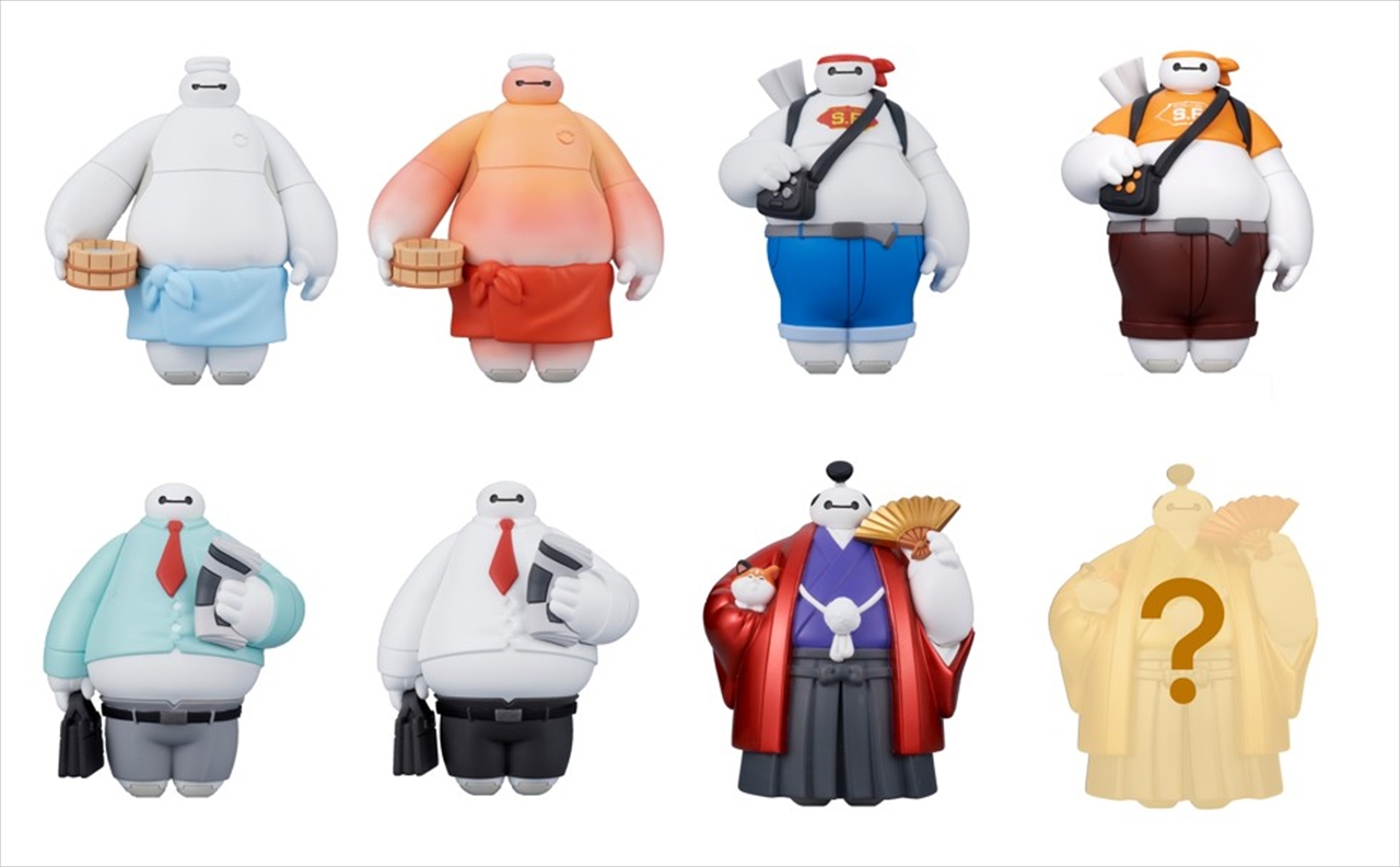 【タカラトミーアーツ】PERIHAPI！ ベイマックス-コスチュームコレクション- 1BOX入数：8