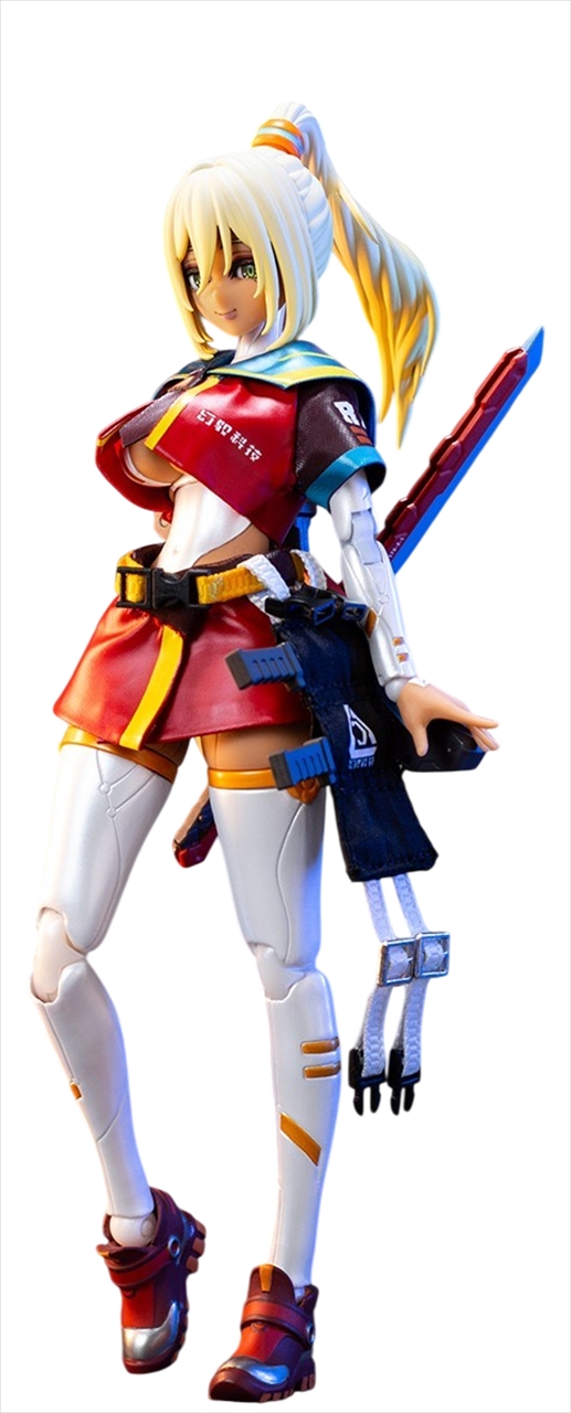 【LOSCONT】装戦天使（アームド・バトル・エンジェルズ）シリーズ ABA-004 熾電（ブレイズエレクトラ） 1/12スケール可動フィギュア