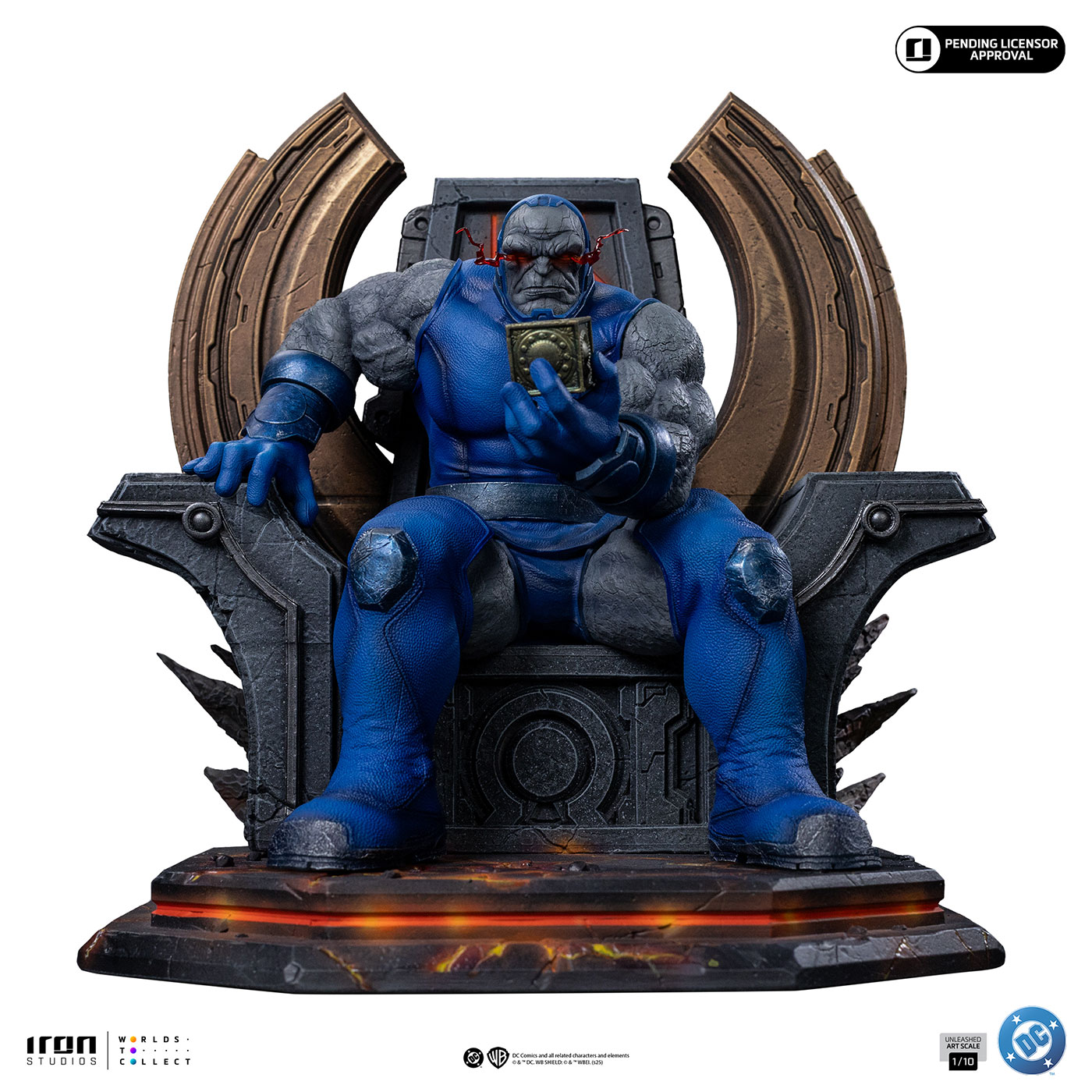 【アイアン・スタジオ】『DC』【アイアン・スタジオ スタチュー】「アートスケール」1/10スケール ダークサイド（アンリーシュド）【コミック】