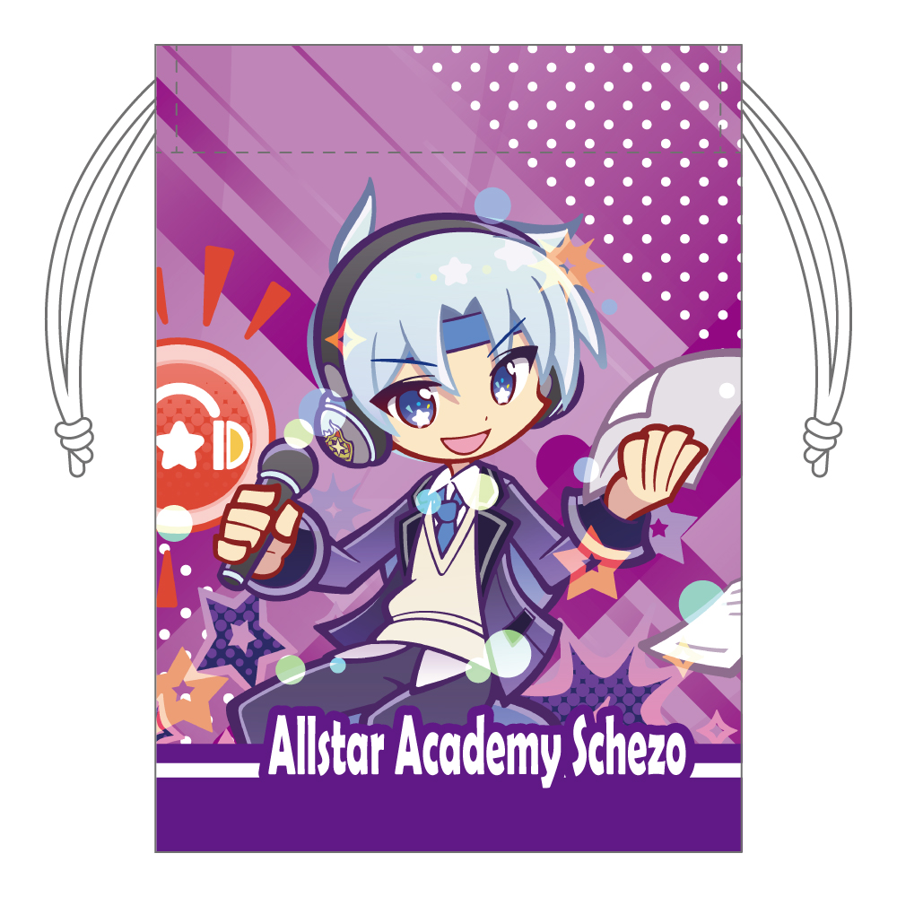 【みどびよ！】ぷよぷよ ミニ巾着 幾星学園のシェゾ