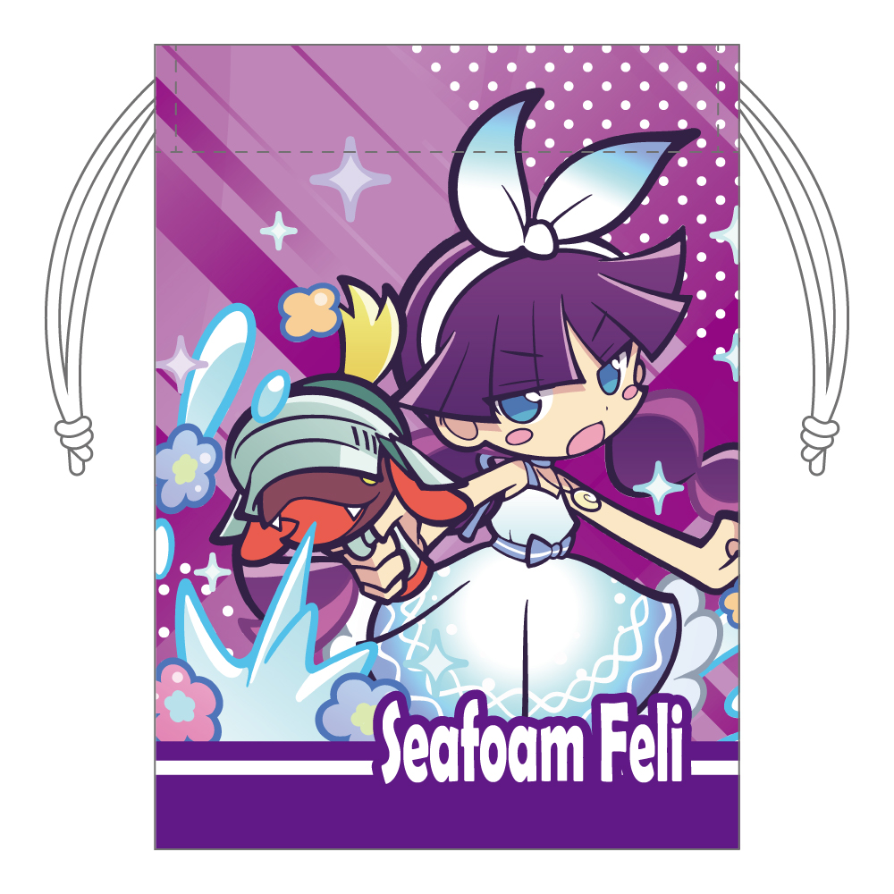 【みどびよ！】ぷよぷよ ミニ巾着 うたかたのフェーリ