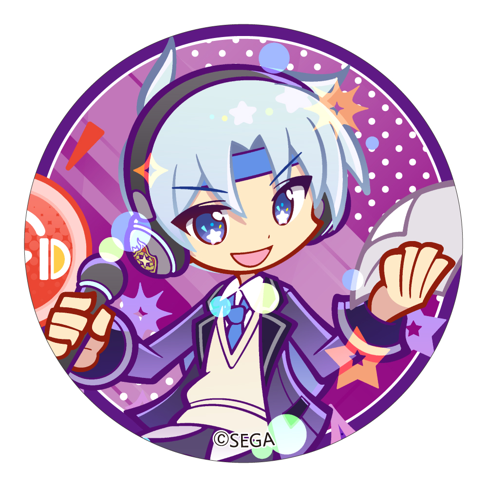【みどびよ！】ぷよぷよ 缶バッジ 幾星学園のシェゾ
