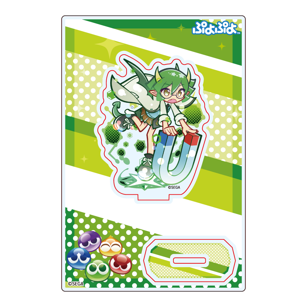 【みどびよ！】ぷよぷよ アクリルスタンド 幾星学園のドラコ