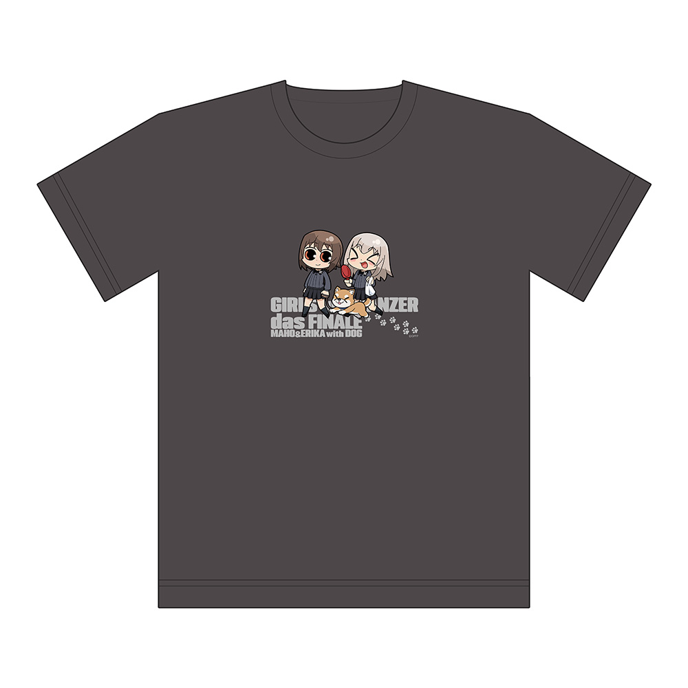 【カーテン魂】ガールズ＆パンツァー 最終章 Tシャツ（西住まほ＆逸見エリカ/散歩）XLサイズ