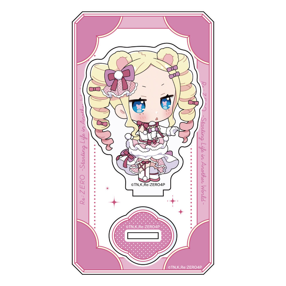 【カーテン魂】Re：ゼロから始める異世界生活 アクリルスタンド（ベアトリス/けもみみアイドル）