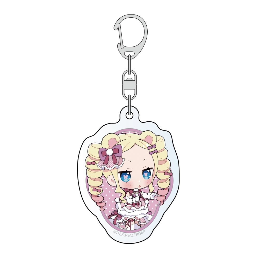 【カーテン魂】Re：ゼロから始める異世界生活 アクリルキーホルダー（ベアトリス/けもみみアイドル）