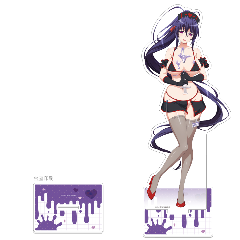 【カーテン魂】ハイスクールD×D HERO 描き下ろし特大アクリルスタンド（姫島朱乃/黒ナース）