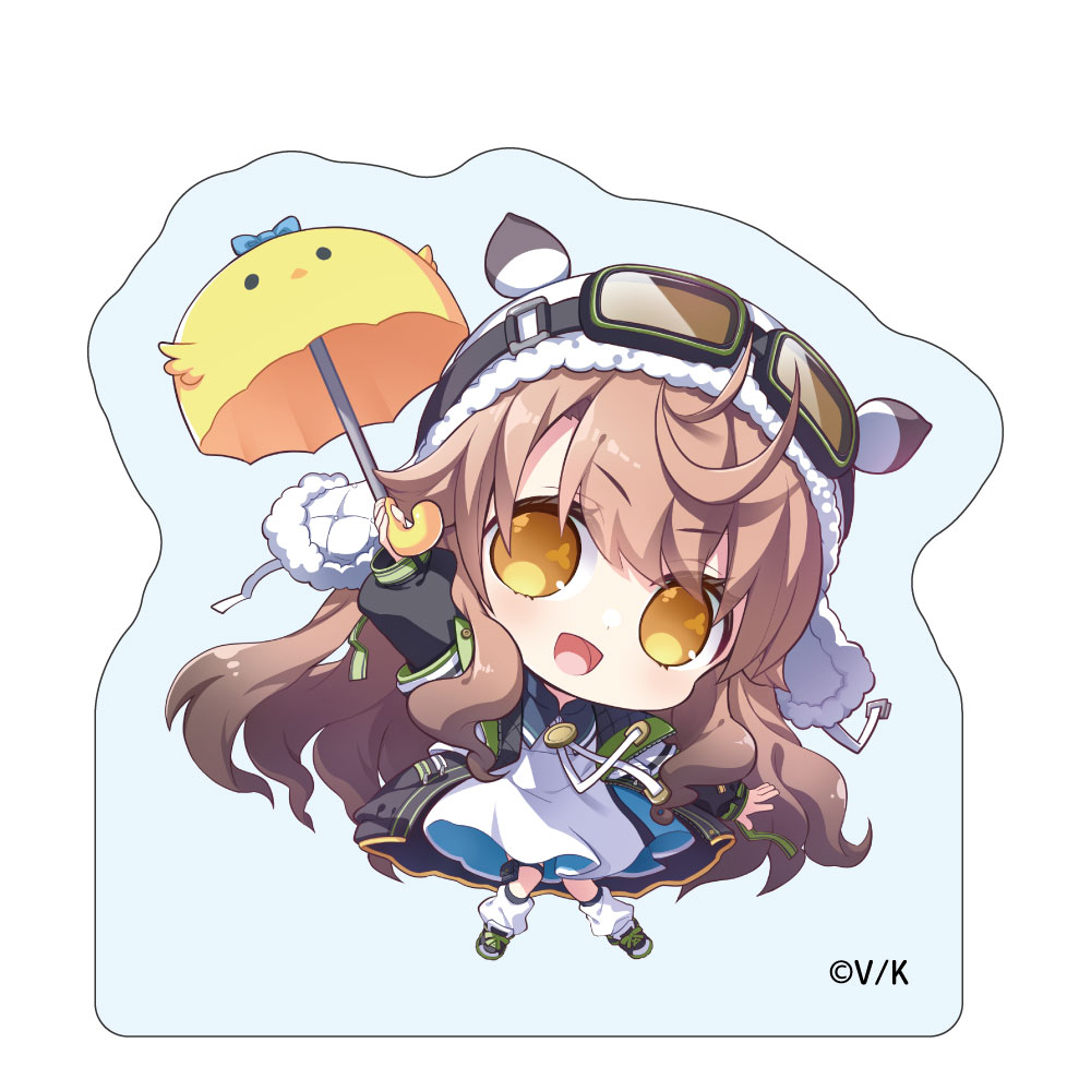 【みどびよ！】anemoi ミニアクリルブロック デフォルメ 総羽愛乃