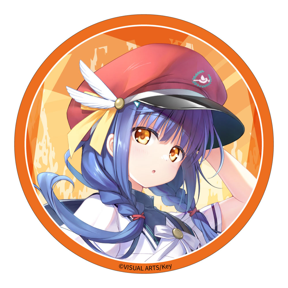 【みどびよ！】anemoi 缶バッジ 白渡小詠