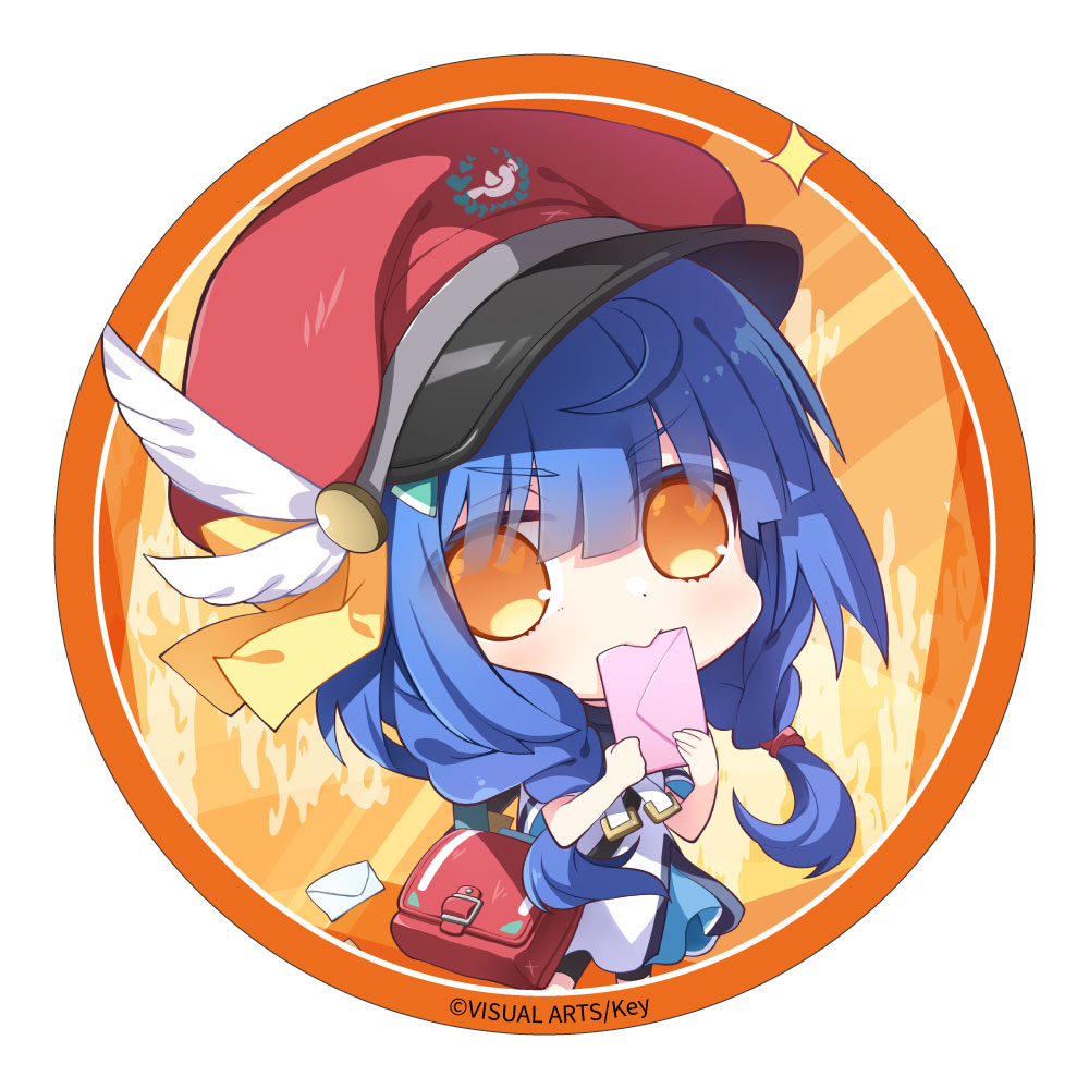 【みどびよ！】anemoi 缶バッジ デフォルメ 白渡小詠