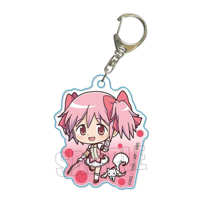 【ベルハウス】てくトコアクリルキーホルダー 魔法少女まどか☆マギカ/鹿目 まどか