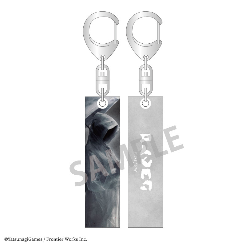 【カミオジャパン】文字化化 アクリルスティックキーホルダー レインコート