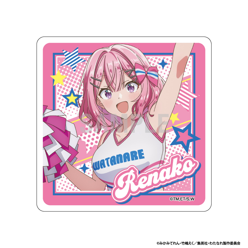 【シーワン】わたしが恋人になれるわけないじゃん、ムリムリ！（※ムリじゃなかった！？） アクリルコースター 甘織れな子 チアリーダーver
