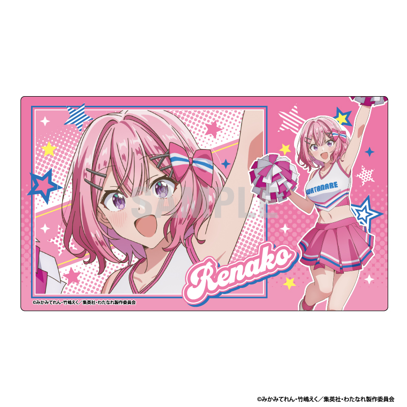 【シーワン】わたしが恋人になれるわけないじゃん、ムリムリ！（※ムリじゃなかった！？） ラバーマット 甘織れな子 チアリーダーver