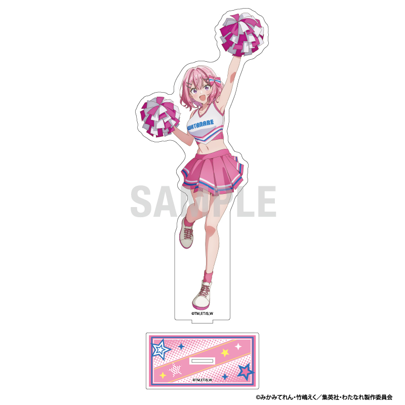 【シーワン】わたしが恋人になれるわけないじゃん、ムリムリ！（※ムリじゃなかった！？） BIGアクリルスタンド 甘織れな子 チアリーダーver