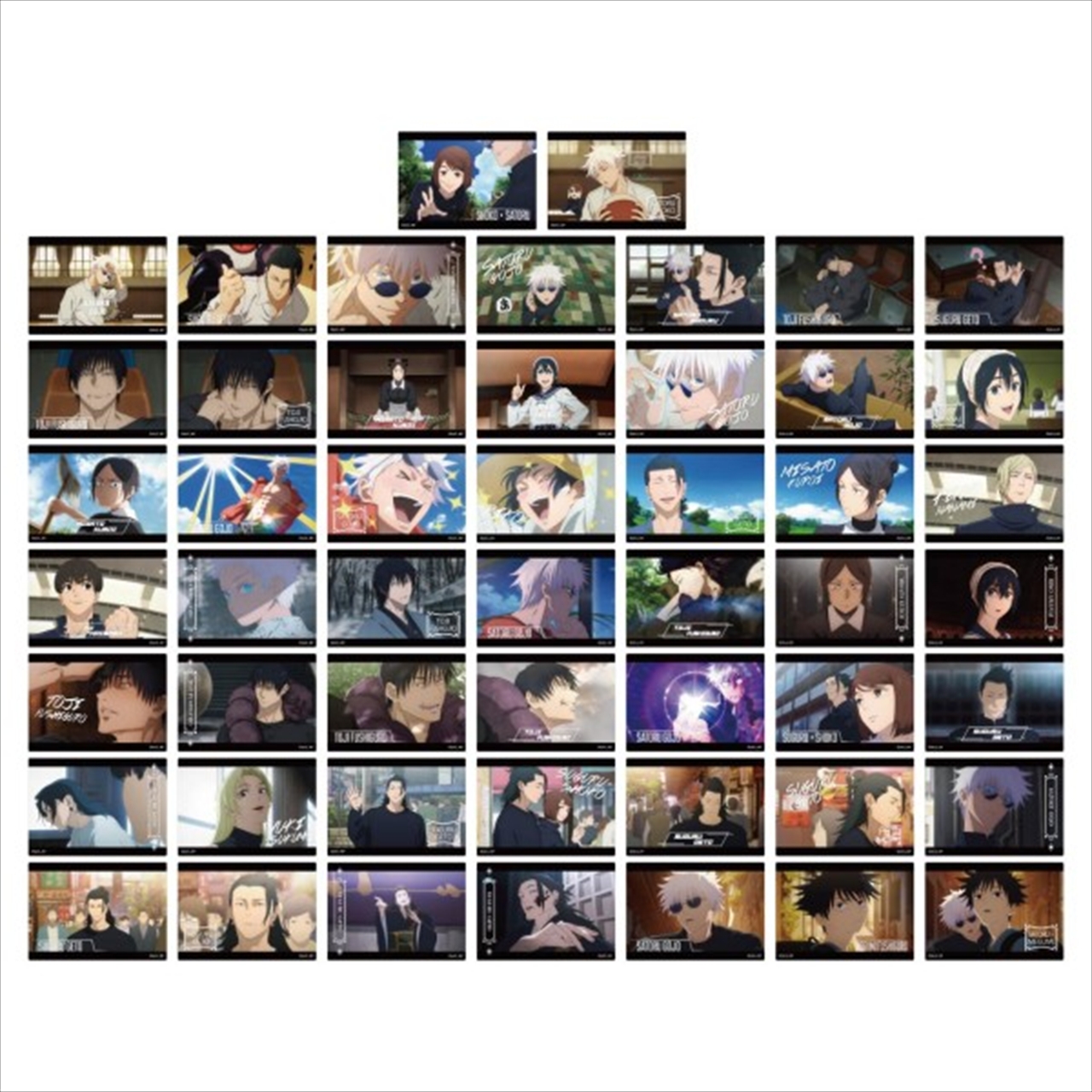 【エンスカイ】アニメ『呪術廻戦』5周年 キャプチャークリアカードコレクション 懐玉・玉折 1BOX入数：17