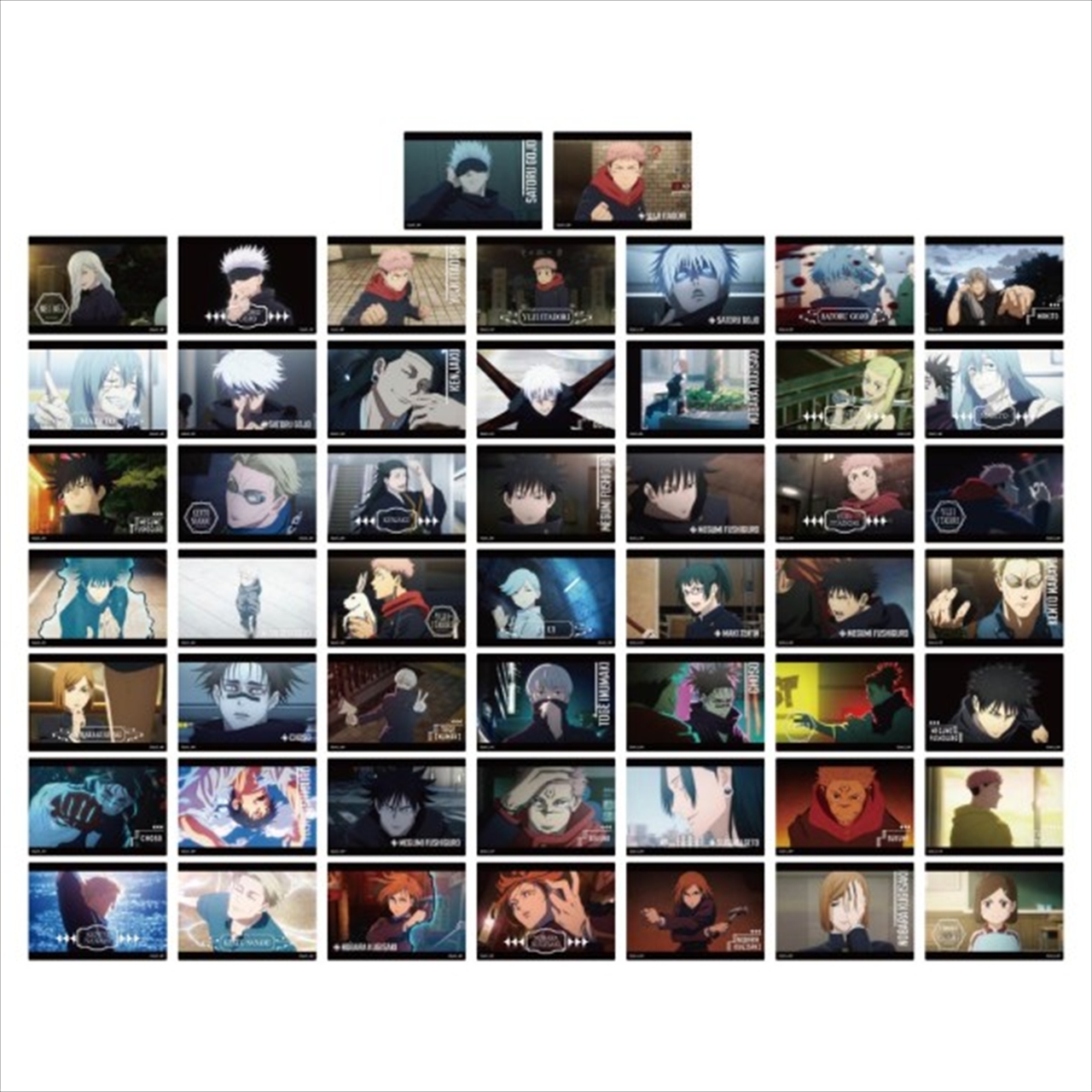 【エンスカイ】アニメ『呪術廻戦』5周年 キャプチャークリアカードコレクション 1BOX入数：17