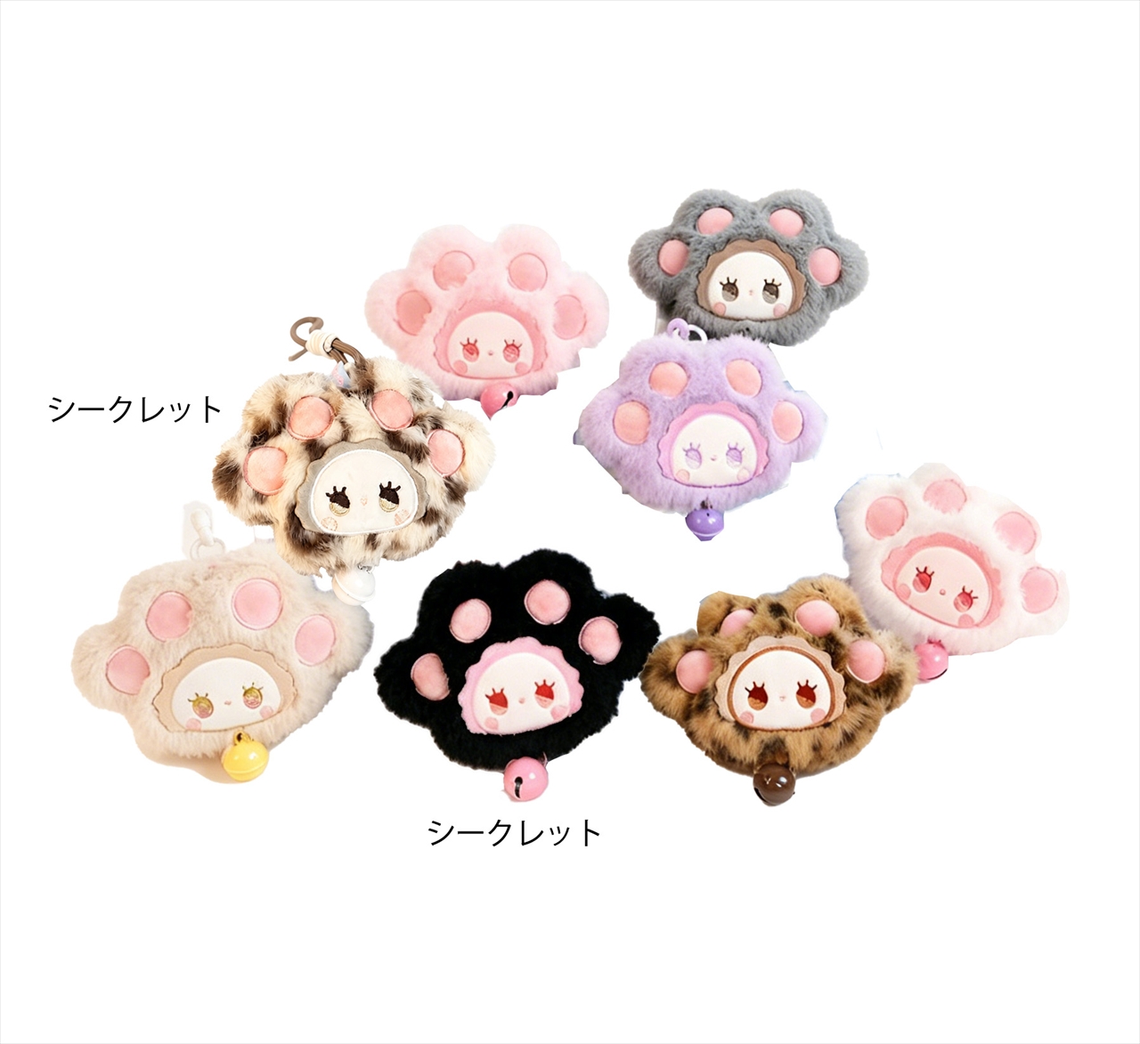 【YANCHUANG CULTURE】LOVELY EMMA 肉球ぷにぷにシリーズ トレーディングプラッシュ 1BOX入数：6