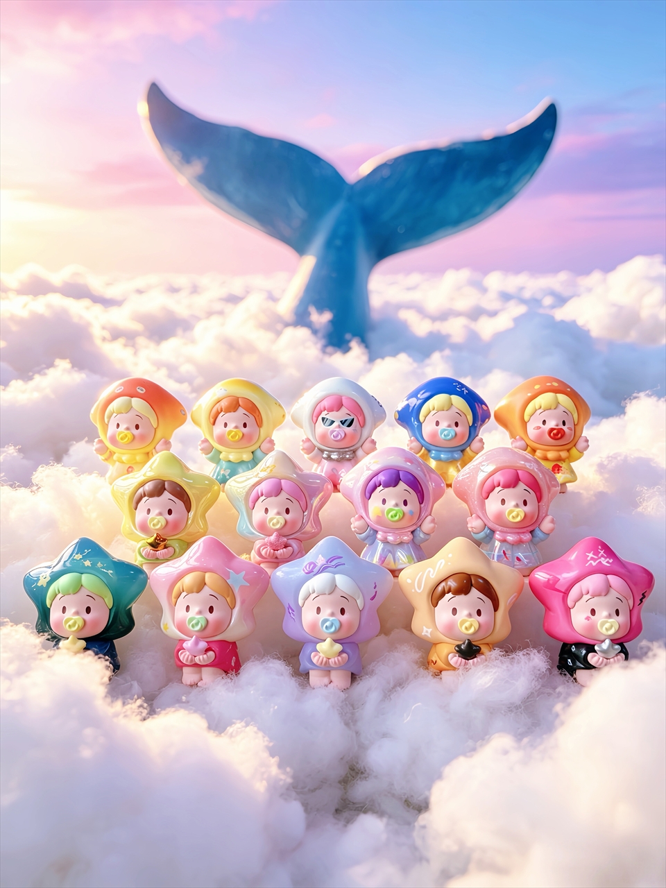 【FANCY UP】花巻 深海の星空シリーズトレーディングフィギュア 1BOX入数：12