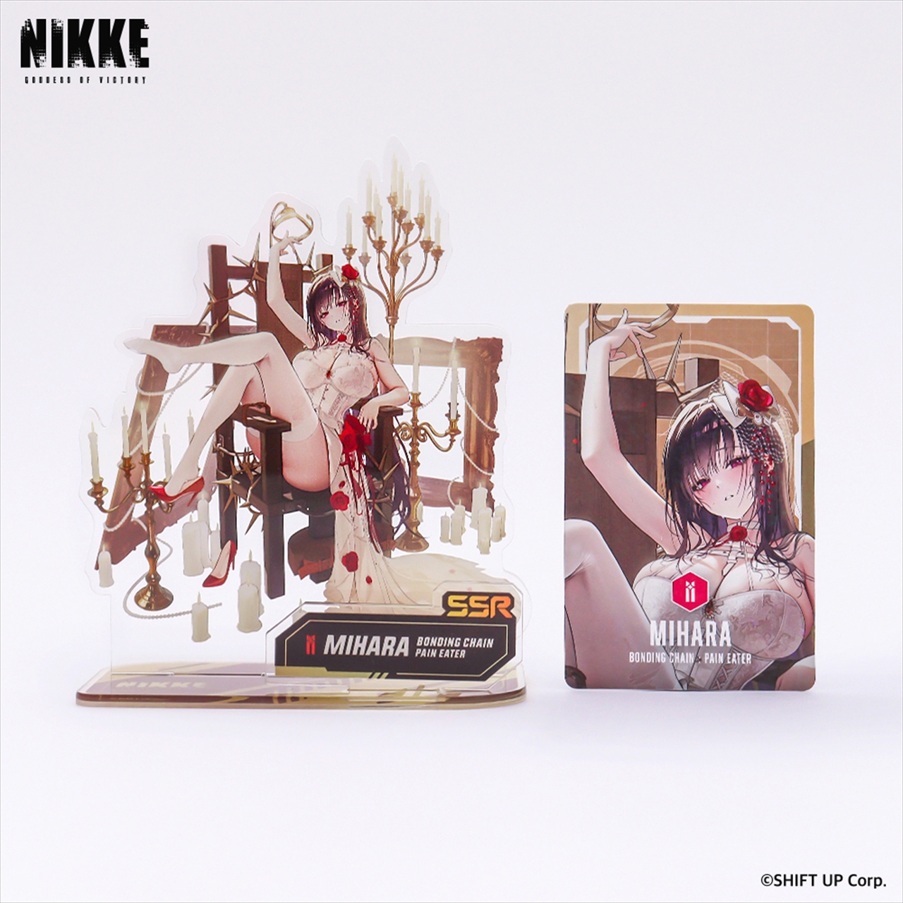 【Colley】勝利の女神：NIKKE アクリルスタンド＆フォトカード ミハラ