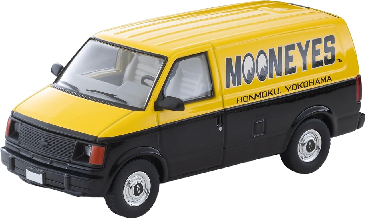 【トミーテック】トミカリミテッド ヴィンテージ LV-N344b シボレー アストロ バン (MOONEYES) 黄/黒