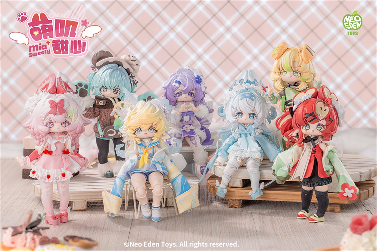 【NEO EDEN TOYS】MIA SWEETYシリーズ トレーディングドール 1BOX入数：6