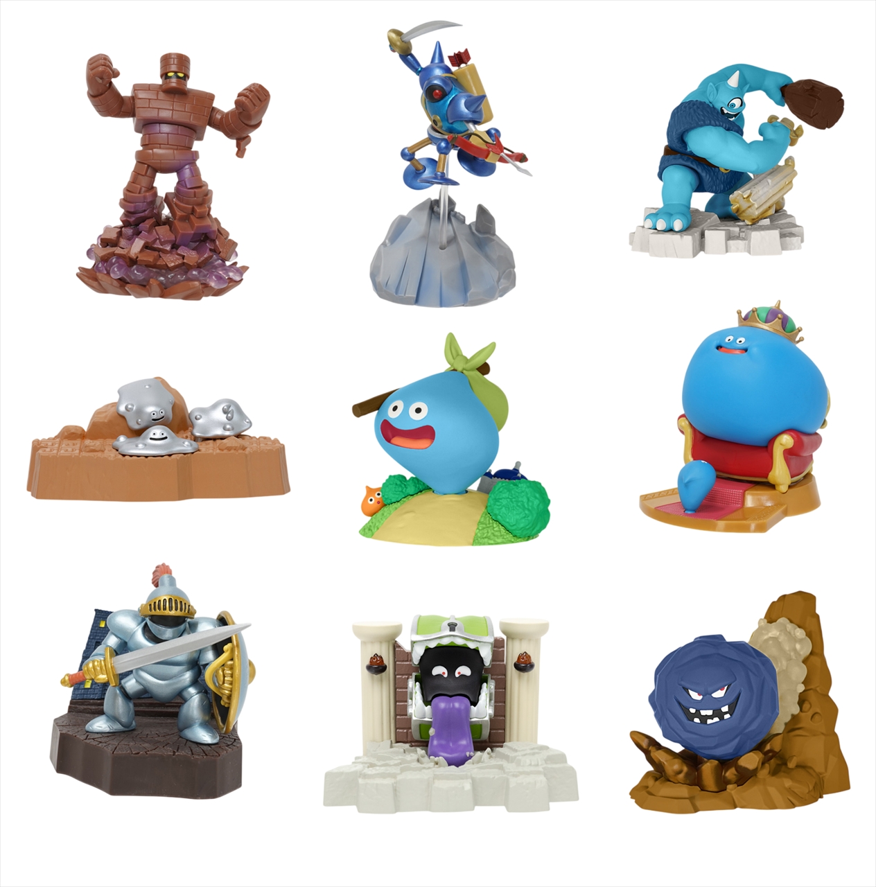 【スクウェア・エニックス】ドラゴンクエスト 立体モンスター図鑑フィギュア ～大集合スペシャル～ 1BOX入数：9