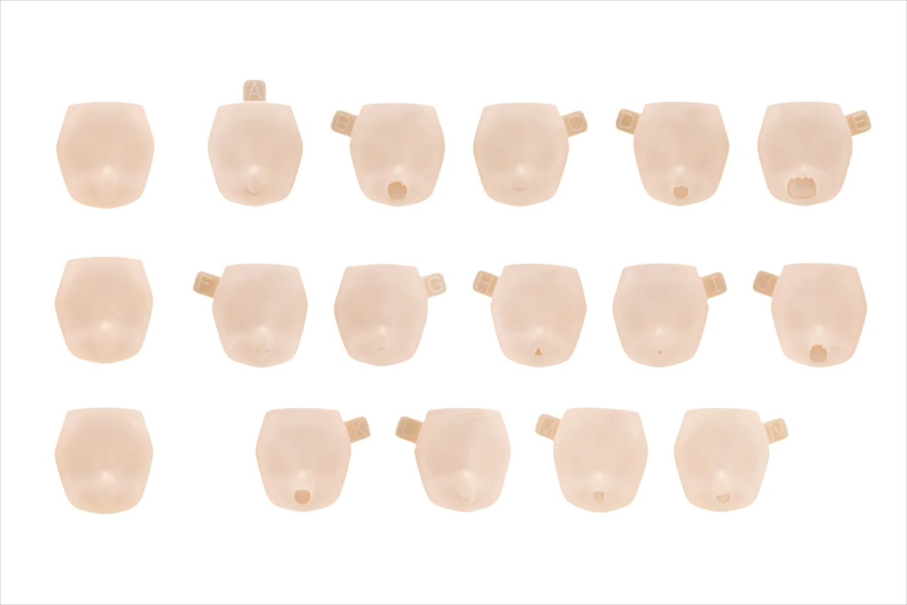 【コトブキヤ】メガミデバイス M.S.G 10 フェイスセット PUNI☆MOFU用 01 スキンカラーA