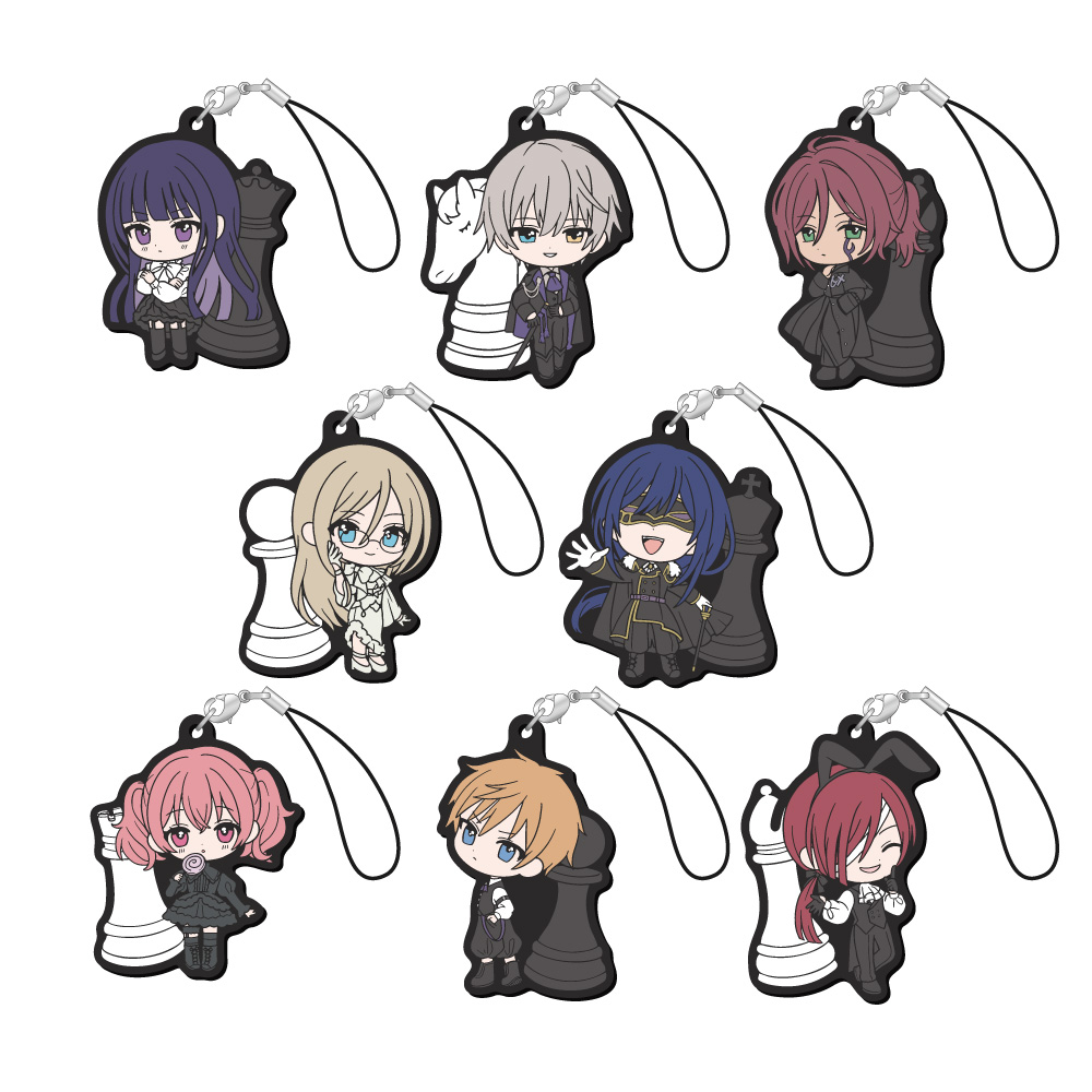 【キャラバン】妖狐×僕SS トレーディング ラバーストラップ 1BOX入数：8