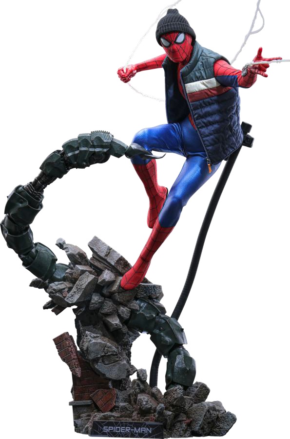 【ホットトイズ】【ムービー・マスターピース】『スパイダーマン：ブランド・ニュー・デイ』1/6スケールフィギュア スパイダーマン（デラックス版）