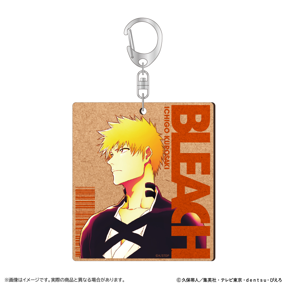 【清水産業】BLEACH 千年血戦篇 MDF キーホルダー/黒崎一護
