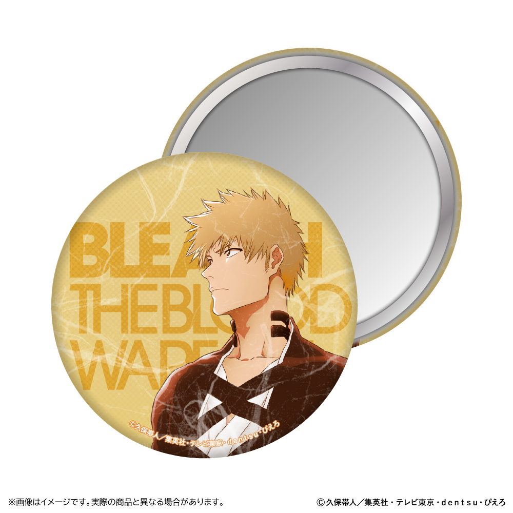 【清水産業】BLEACH 千年血戦篇 和紙風缶ミラー/黒崎一護