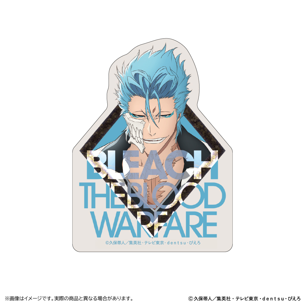 【清水産業】BLEACH 千年血戦篇 ステッカー/グリムジョー・ジャガージャック