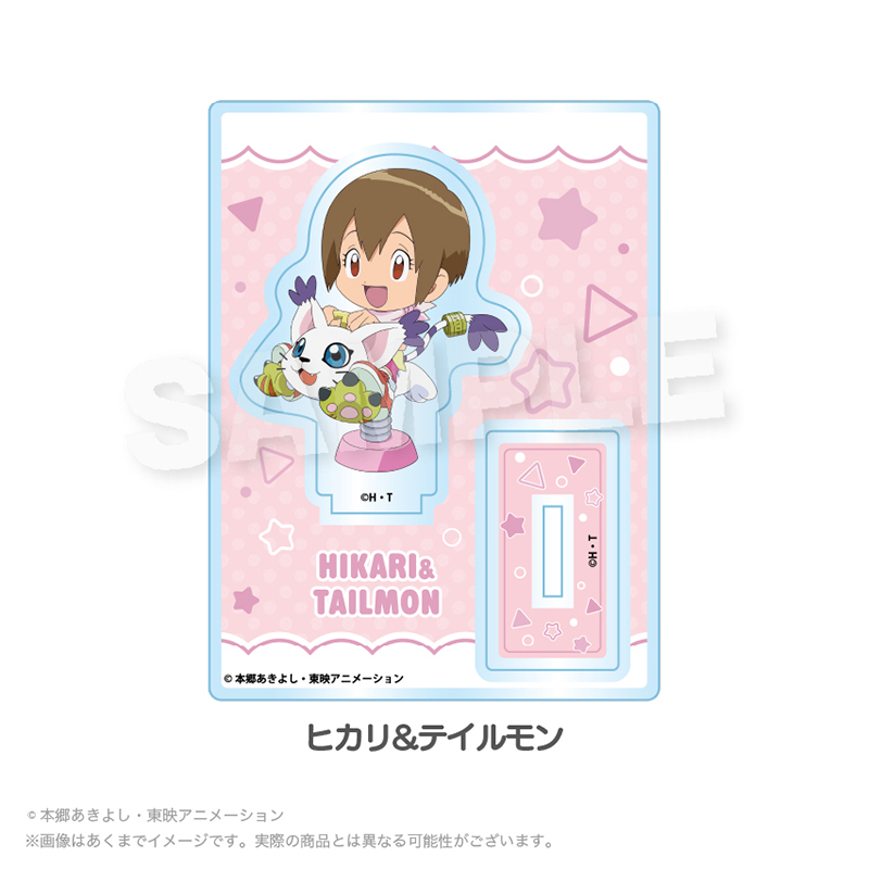 【Y Line】デジモンアドベンチャー ミニキャラスタンド 遊具ver. ヒカリ＆テイルモン