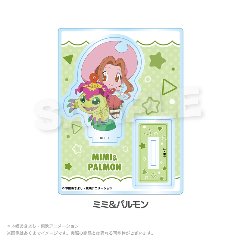 【Y Line】デジモンアドベンチャー ミニキャラスタンド 遊具ver. ミミ＆パルモン