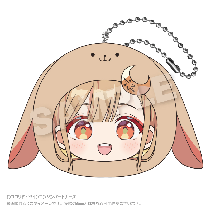 【ステラノーツ】超かぐや姫！ まるめいつクッションキーホルダー かぐや