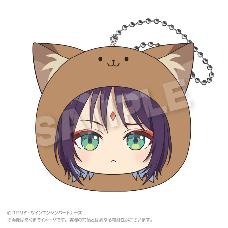 【ステラノーツ】超かぐや姫！ まるめいつクッションキーホルダー 酒寄彩葉