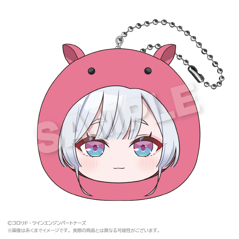 【ステラノーツ】超かぐや姫！ まるめいつクッションキーホルダー 月見ヤチヨ