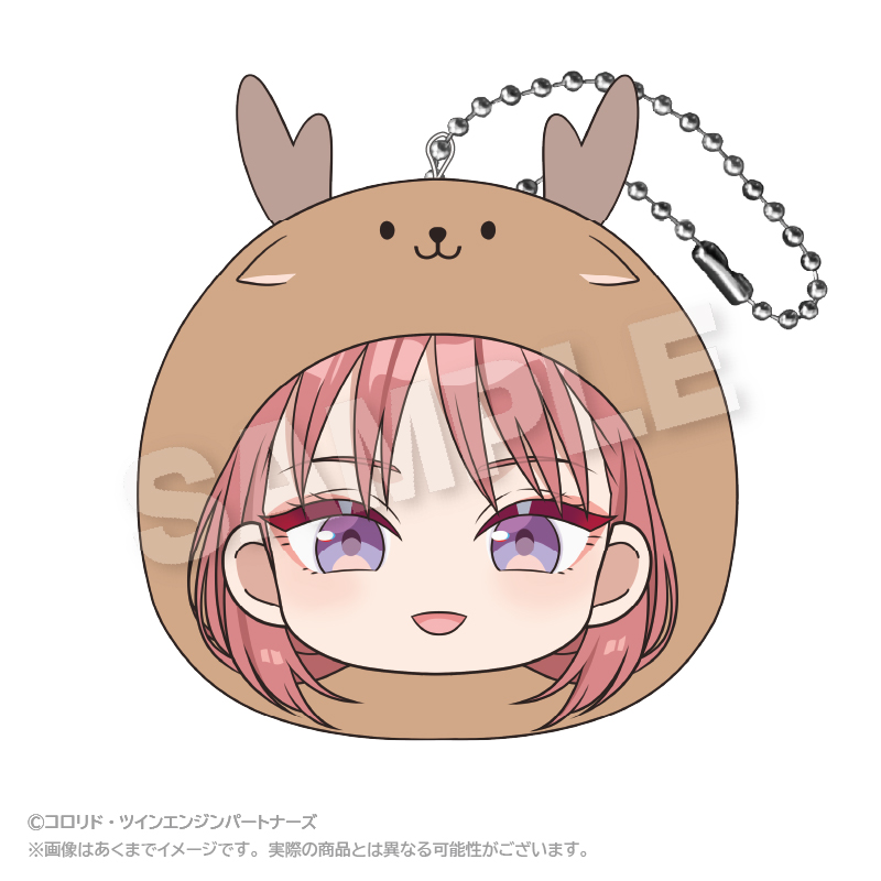 【ステラノーツ】超かぐや姫！ まるめいつクッションキーホルダー 綾紬芦花